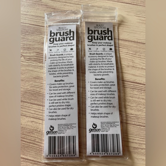 Beauty Sensations Brush Guards 2 Sealed Packages of 6. New in packaging. (D1) - Picture 3 of 3
